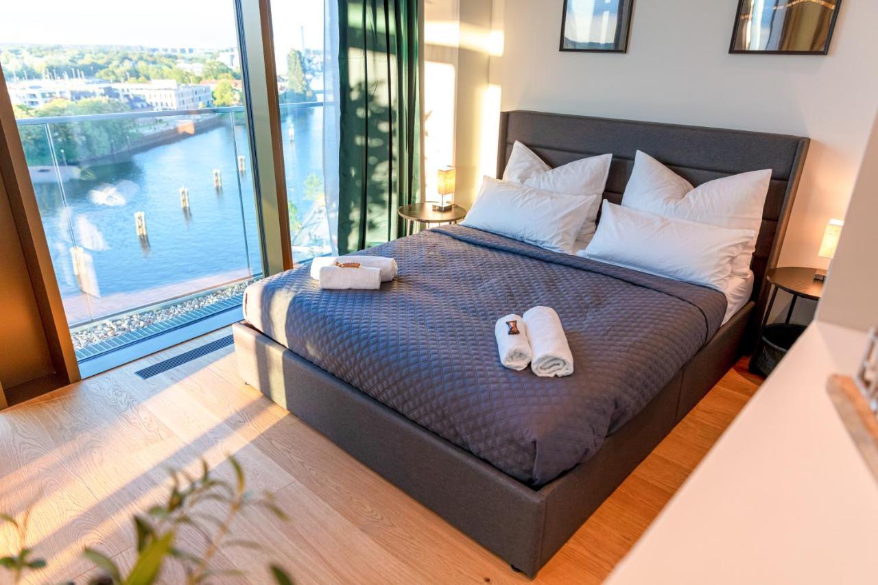 Cabana - Theview - Terrasse - Waterfront - Kostenloser Parkplatz - Wifi Oldenburg Exterior foto