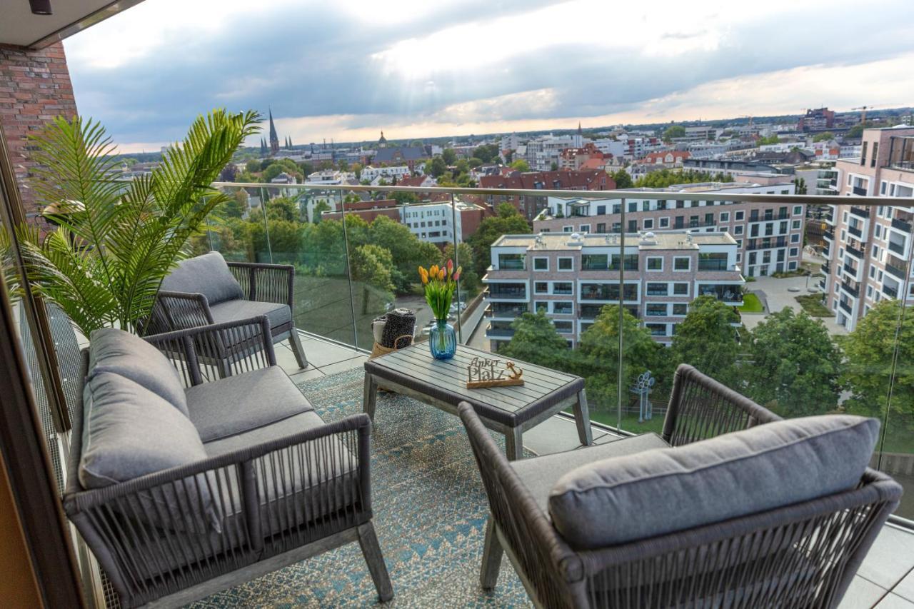 Cabana - Theview - Terrasse - Waterfront - Kostenloser Parkplatz - Wifi Oldenburg Exterior foto